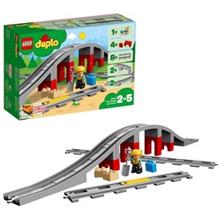 Lego Duplo 10872 Конструктор Железнодорожный мост и рельсы
