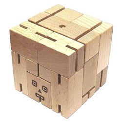 94204 Головоломка деревянная Робот-трансформер N1