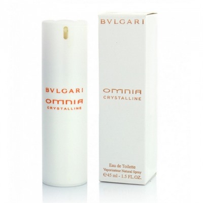 BVLGARI OMNIA CRYSTALLINE, женский компактный парфюм 45 мл