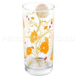 "Serenade Orange" Стакан стеклянный 290мл, д6см, h13,5см (Россия)