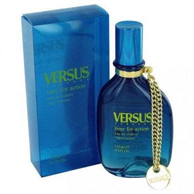 VERSACE VERSUS TIME FOR ACTION edt MEN 125ml