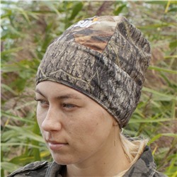 Идеальная маскировка! Женская шапка SUY в охотничьем камуфляже Realtree. Осенью – не жарко, зимой – тепло! №10802