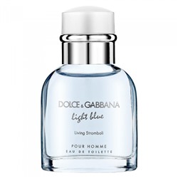 DOLCE & GABBANA LIGHT BLUE LIVING STROMBOLI edt MEN 125ml TESTER