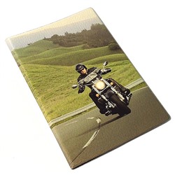93174 Обложка для автодокументов N12 мотоциклист