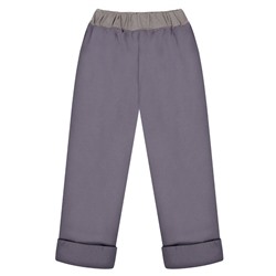 Серые утеплённые брюки для девочки 75757-ДО18
