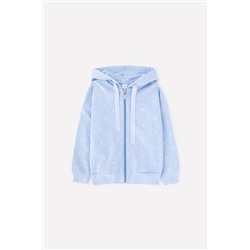 Куртка для девочки Crockid К 301728 небесно-голубой, веточки к1282