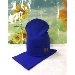Комплект: шапка с логотипом и снуд (размер: free size) арт. 268808