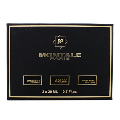 Набор Montale 3x20ml (Intense Roses Musk, Starry Night, Roses Musk )