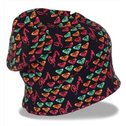 Уникальная трикотажная женская шапка бини Roxy популярная современная молодежная модель  №4589