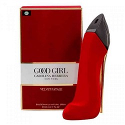 CAROLINA HERRERA GOOD GIRL VELVET FATALE (красный бархатный), парфюмерная вода для женщин 80 мл (европейское качество)