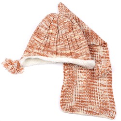 Комплект шапка шарф, детский 45615.38 (рыжий)