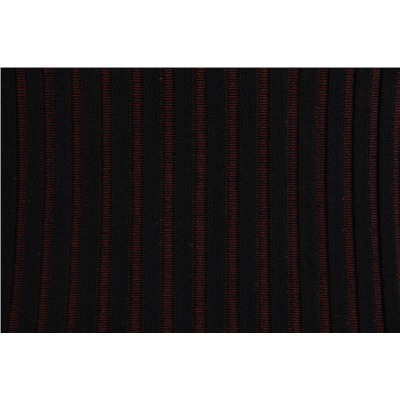 Комплект женский двойка, водолазка + юбка, черно-коричневый 22089.2