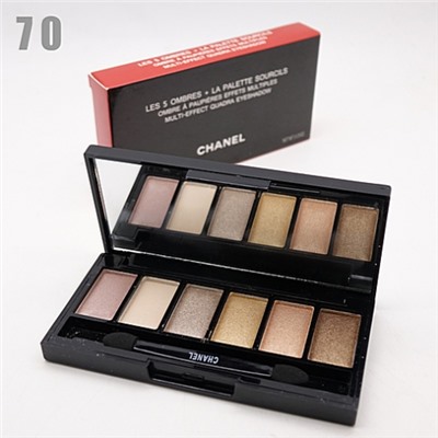 CHANEL LES 5 OMBRES LA PALETTE SOURCILS - №70, тени для век 5 цветов 6 г