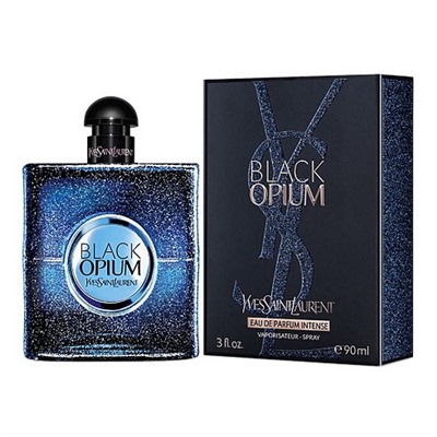 YVES SAINT LAURENT BLACK OPIUM INTENSE, интенсивная парфюмерная вода для женщин 90 мл (европейское качество)