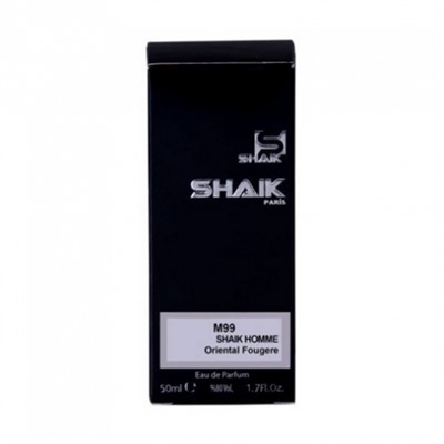 SHAIK M 99 HOMME, парфюмерная вода для мужчин 50 мл