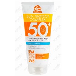 Солнцезащитный, водостойкий крем для лица и тела SPF- 50