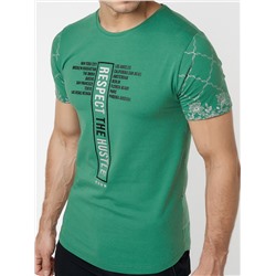 Подростковая футболка зеленого цвета 220072Z