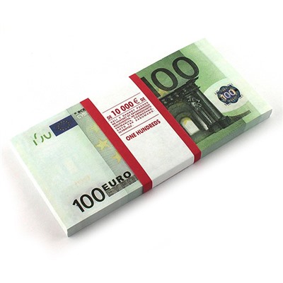 95523 Блокнот Пачка 100 евро