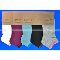 LIMAX носки женские спорт укороченные хлопок