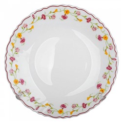 Тарелка десертная круглая d=21,5см 0001Т5/22-SK "Полевые цветы" min=6штук