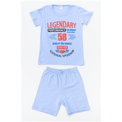 Костюм детский с принтом: футболка и шорты арт. 345679