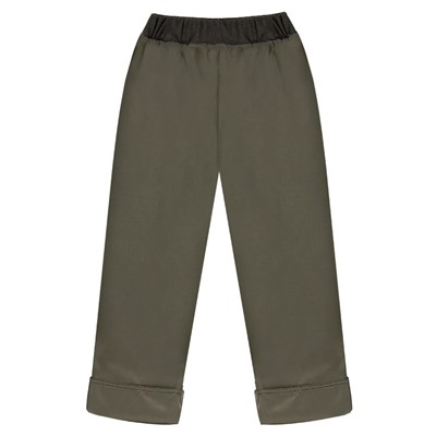 Серые утеплённые брюки для мальчика 75726-МО18