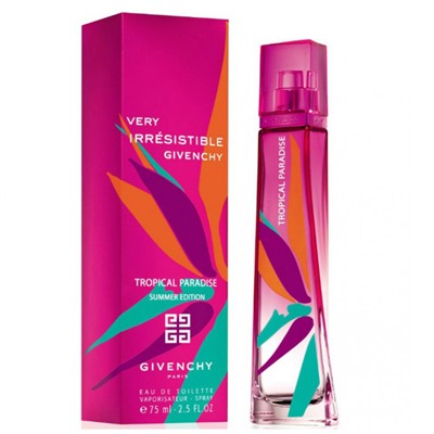 Givenchy Туалетная вода Very Irresistible Tropical Paradise Summer Edition  75ml (ж)