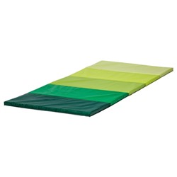 Складной гимнастический коврик, зелёный ПЛУФСИГ