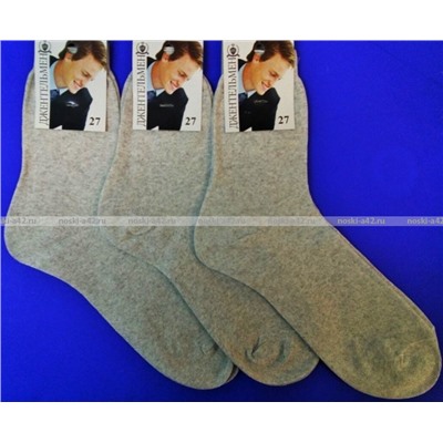 Джентельмен носки мужские М-9 серые