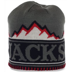Молодежная флисовая спортивная шапочка Jackson Hole №4812