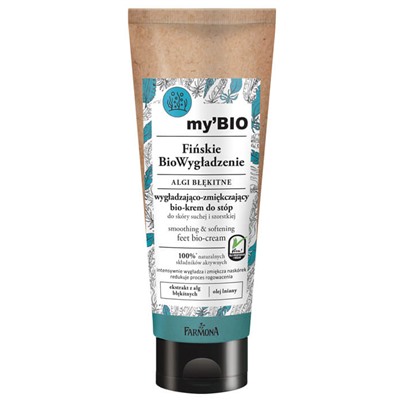 Био-крем голубые водоросли для сухой кожи ног MY’BIO