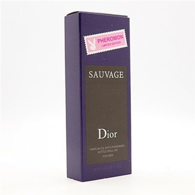 DIOR SAUVAGE, мужские масляные духи с феромонами 10 мл