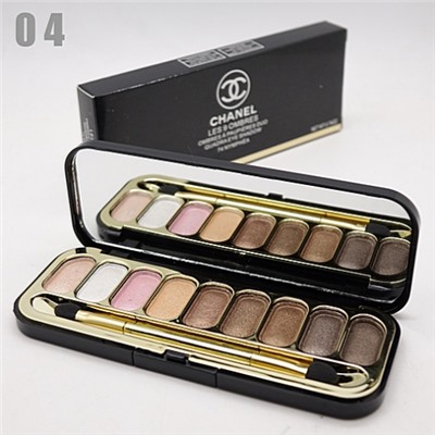 CHANEL LES 9 OMBRES A PAUPIERES DUO - №04, тени для век 9 цветов 21 г