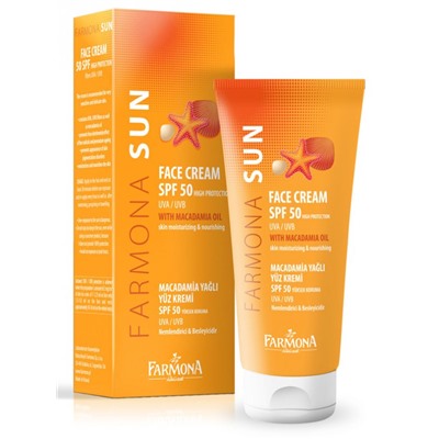 Солнцезащитный крем для лица с маслом макадамии SPF 50 Sun Balance