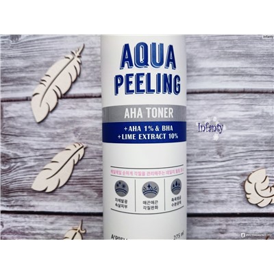 Увлажняющий тонер с AHA и BHA кислотами [A'PIEU] Aqua Peeling AHA Toner
