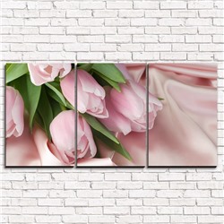 Модульная картина Нежнейшие тюльпаны 3-1