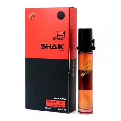SHAIK UNISEX 217 (EX NIHILO AMBER SKY), парфюмерный мини-спрей унисекс 20 мл