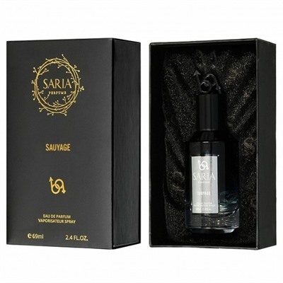 SARIA 69 SAUYAGE, парфюмерная вода для мужчин 69 мл (в подарочной упаковке)