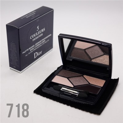 DIOR 5 COULEURS DESIGNER - №718, тени для век 5 цветов 5.7 г