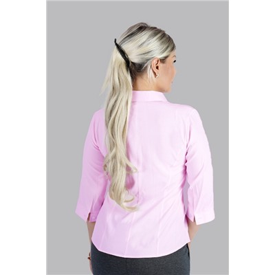 Блузка нежно-розового цвета