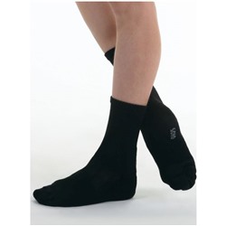 Носки спортивные, супинатор, размер 41-44, цвет чёрный
