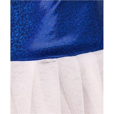 Нарядное синее платье для девочки 83271-ДН18