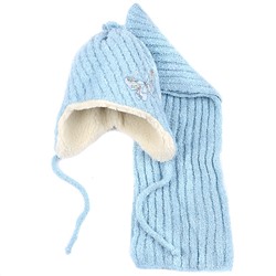 Комплект шапка шарф, детский 45615.59 (голубой)