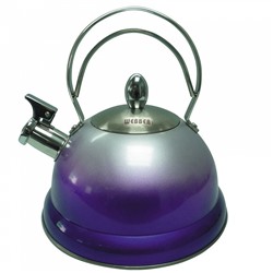 Чайник со свистком 3 л Webber BE-523 фиолетовый