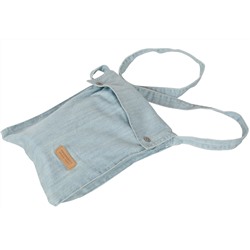 Элегантная молодежная джинсовая сумка  минималистической модели. Покупай и носи с удовольствием милый сердцу аксессуар! F8№№1