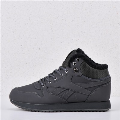 Кроссовки Reebok Classic Leather Grey Mid арт w310-3