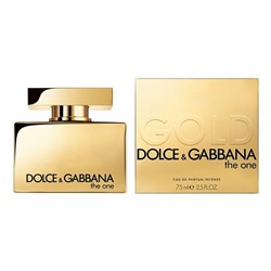 DOLCE & GABBANA THE ONE GOLD, интенсивная парфюмерная вода для женщин 75 мл (европейское качество)