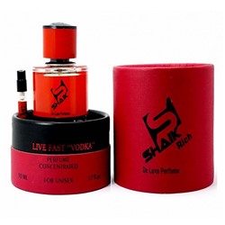 SHAIK RICH LIVE FAST VODKA, парфюмерная вода в подарочной упаковке 50 мл +пробник