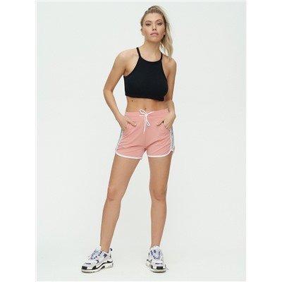Спортивные шорты женские розового цвета 3008R