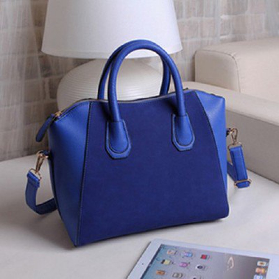 Синие сумки мода